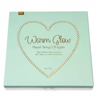Metal Heart Led Light
