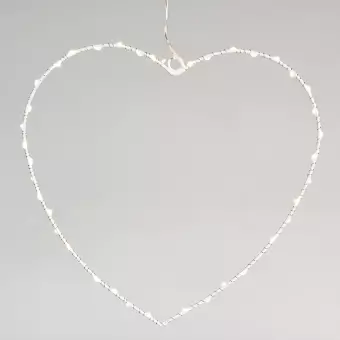 Metal Heart Led Light