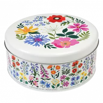 Wild Flowers Cake Storage Tin