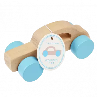 Wooden Push Along Toy - Car