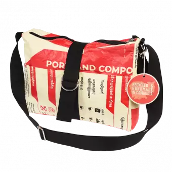 Recycled Cement Bag Handbag