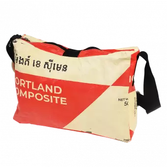 Recycled Cement Bag Handbag
