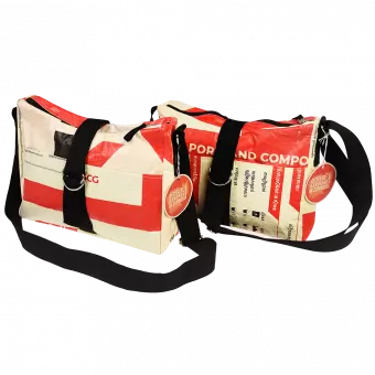 Recycled Cement Bag Handbag