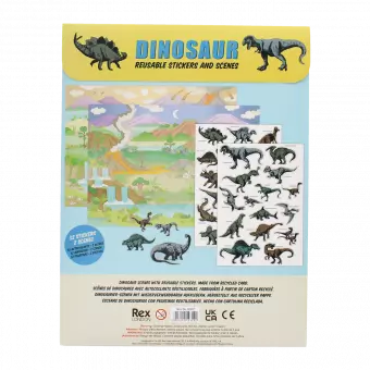 Prehistoric Land Reusable Stickers And Scenes