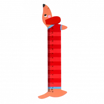 Wooden Ruler - Sausage Dog