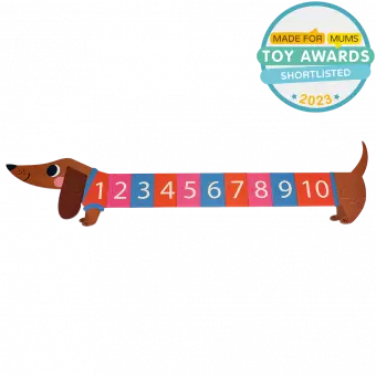 Sausage Dog Number Puzzle - Shortlisted - Made for mums toy awards