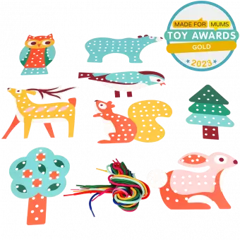 Stitching Set - Woodland Animals