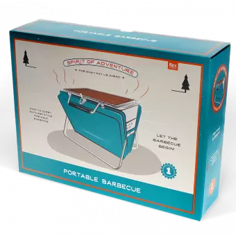Portable Suitcase Bbq - Spirit Of Adventure
