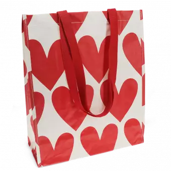 Shopping Bag - Hearts