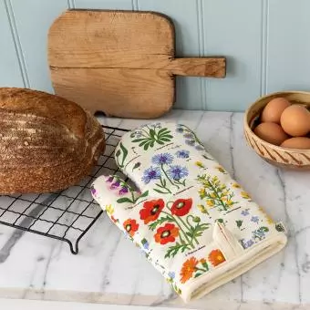 Single Oven Mitt - Wild Flowers