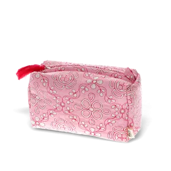Quilted Makeup Bag - Anushka