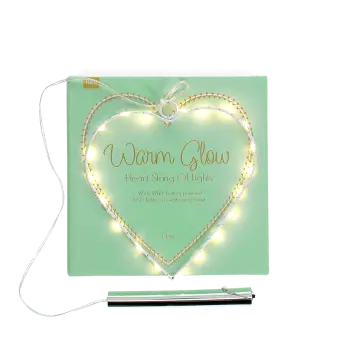 Small Metal Heart Led Light