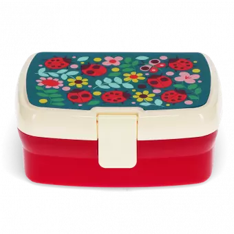 Lunch Box With Tray - Ladybird