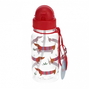 Kids Water Bottle 500ml - Sausage Dog