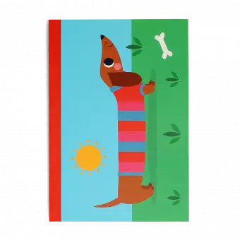 A5 Notebook - Sausage Dog