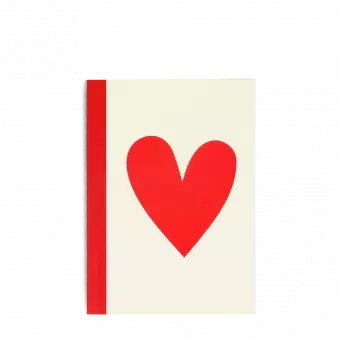A6 Notebook - Heart