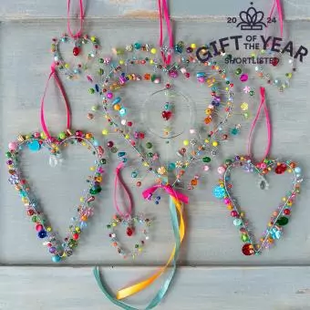 Multi-Beaded Heart collection