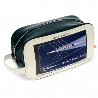 Wash Bag - Tfl Vintage Poster "Boat Race"