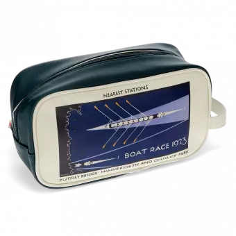 Wash Bag - Tfl Vintage Poster "Boat Race"