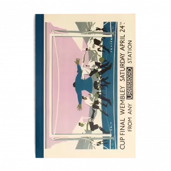 A5 Notebook - Tfl Vintage Poster: "Cup Final"