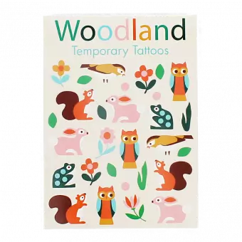 Temporary Tattoos - Woodland