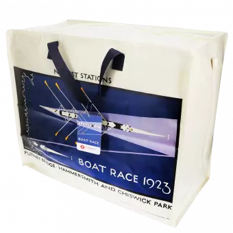 Jumbo Storage Bag - Tfl Vintage Poster "Boat Race"