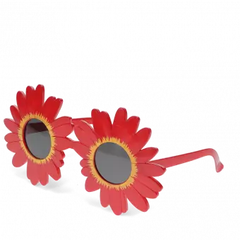 Funglasses - Red sunflower