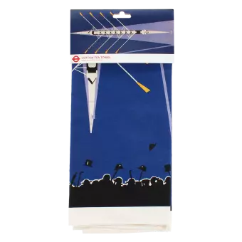 Cotton tea towel - TfL Vintage Poster "Boat Race"