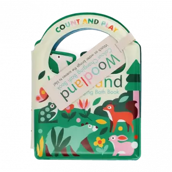 Colour changing bath book - Woodland