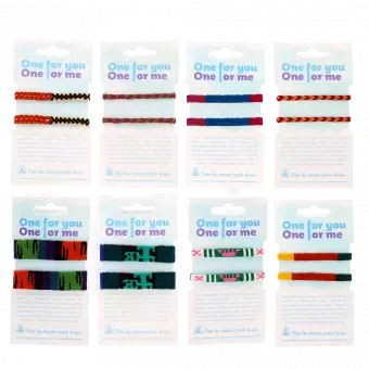 Handmade Mayan friendship bracelet - Assorted (SINGLE)