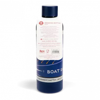 Stainless steel bottle 500ml - TfL Vintage Poster "Boat Race"