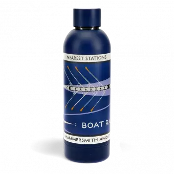 Stainless steel bottle 500ml - TfL Vintage Poster "Boat Race"