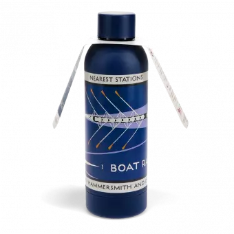 Stainless steel bottle 500ml - TfL Vintage Poster "Boat Race"