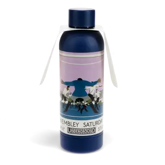 Stainless steel bottle 500ml - TfL Vintage Poster "Cup Final"
