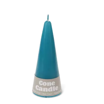 Small cone candle - Dark Blue