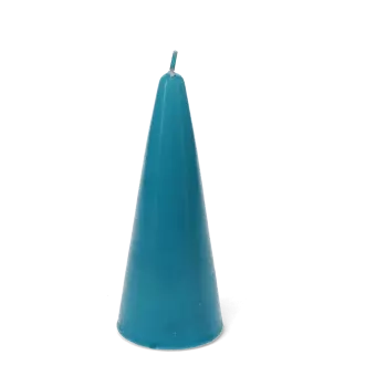 Small cone candle - Dark Blue