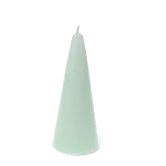 Small cone candle - Mint Green