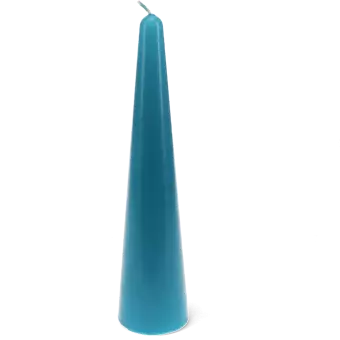 Tall cone candle - Dark blue 