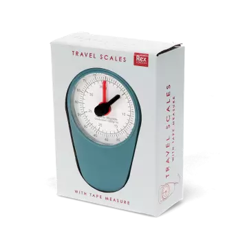 Travel scales - Petrol blue