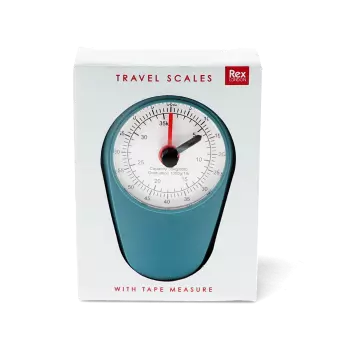 Travel scales - Petrol blue