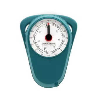 Travel scales - Petrol blue
