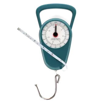 Travel scales - Petrol blue