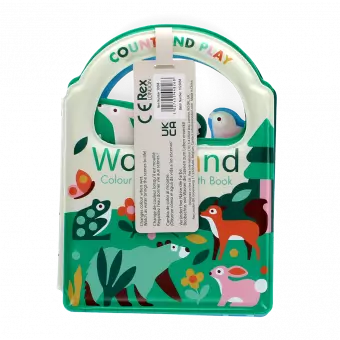 Colour changing bath book - Woodland