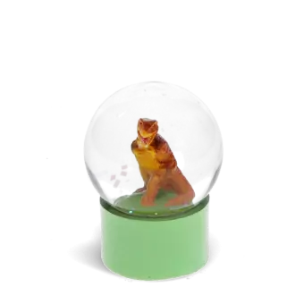 Mini glitter globe - Dinosaur