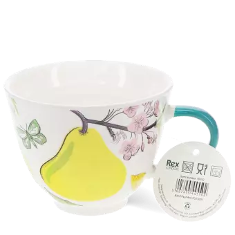 New bone china mug - Pear