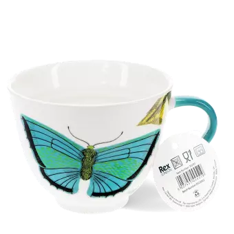 New bone china mug - Butterfly
