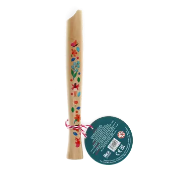 Children's wooden recorder - Fairies in the Garden