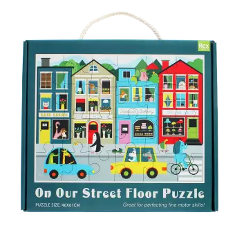 Floor puzzle - On Our Street