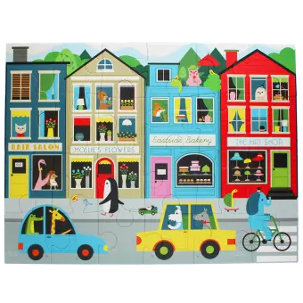 Floor puzzle - On Our Street