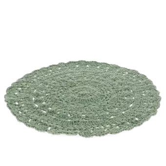 Crochet placemat - Green